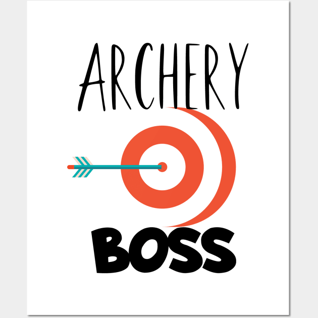 Archery boss Wall Art by maxcode